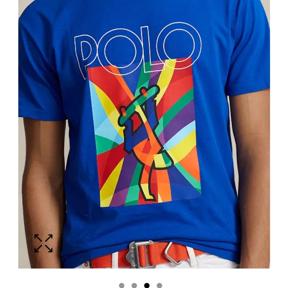 Polo Ralph Lauren Classic Fit Logo Jersey T-Shirt (Sapphire Star) HARD TO FIND